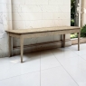 18th Century Country French Louis XVI Period Rustic Elmwood Dining Table
