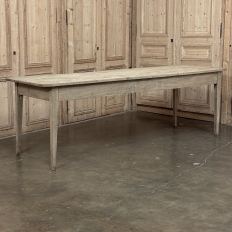 18th Century Country French Louis XVI Period Rustic Elmwood Dining Table