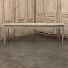 18th Century Country French Louis XVI Period Rustic Elmwood Dining Table