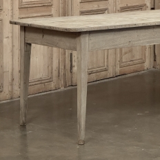 18th Century Country French Louis XVI Period Rustic Elmwood Dining Table