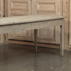 18th Century Country French Louis XVI Period Rustic Elmwood Dining Table