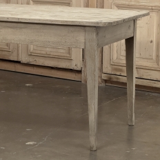 18th Century Country French Louis XVI Period Rustic Elmwood Dining Table