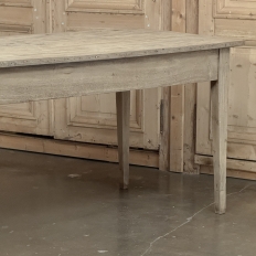 18th Century Country French Louis XVI Period Rustic Elmwood Dining Table