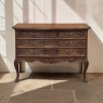 Country French Régence Style Chest of Drawers ~ Commode with Cabriole Legs