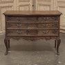 Country French Régence Style Chest of Drawers ~ Commode with Cabriole Legs