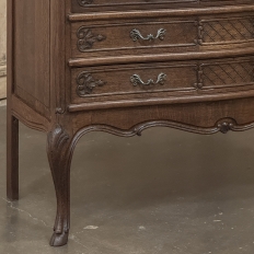 Country French Régence Style Chest of Drawers ~ Commode with Cabriole Legs