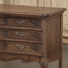 Country French Régence Style Chest of Drawers ~ Commode with Cabriole Legs