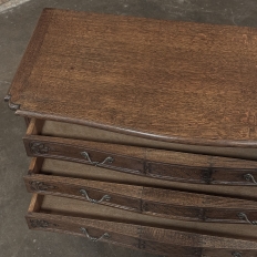 Country French Régence Style Chest of Drawers ~ Commode with Cabriole Legs