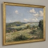 Antique Framed Oil Painting on Canvas by Xavier Wurth (1869-1933)
