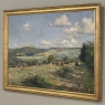 Antique Framed Oil Painting on Canvas by Xavier Wurth (1869-1933)