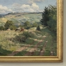 Antique Framed Oil Painting on Canvas by Xavier Wurth (1869-1933)