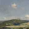 Antique Framed Oil Painting on Canvas by Xavier Wurth (1869-1933)