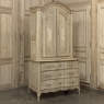 18th Century Country French Louis XV Liegeois Stripped Oak Commode a Deux Corps