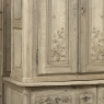 18th Century Country French Louis XV Liegeois Stripped Oak Commode a Deux Corps