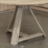 18th Century Rustic Dutch Stripped Oak Round Tilt Top Center Table