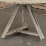 18th Century Rustic Dutch Stripped Oak Round Tilt Top Center Table