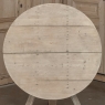 18th Century Rustic Dutch Stripped Oak Round Tilt Top Center Table