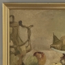 Framed Oil Painting on Canvas by Gustave Camus (1914-1984) 'Still Life'