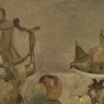 Framed Oil Painting on Canvas by Gustave Camus (1914-1984) 'Still Life'