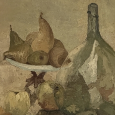 Framed Oil Painting on Canvas by Gustave Camus (1914-1984) 'Still Life'