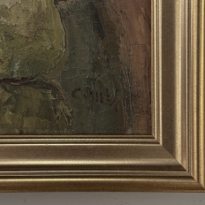 Framed Oil Painting on Canvas by Gustave Camus (1914-1984) 'Still Life'