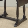 19th Century English Drop Leaf Side Table