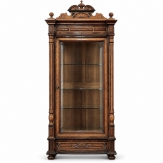 19th Century French Henri II Bookcase ~ Display Armoire