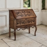 19th Century Country French Louis XVI Slant Front Secretary Desk