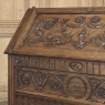 19th Century Country French Louis XVI Slant Front Secretary Desk