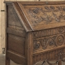 19th Century Country French Louis XVI Slant Front Secretary Desk