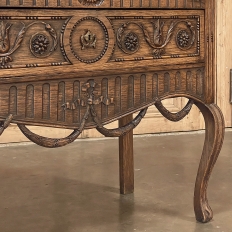 19th Century Country French Louis XVI Slant Front Secretary Desk