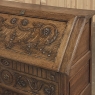 19th Century Country French Louis XVI Slant Front Secretary Desk