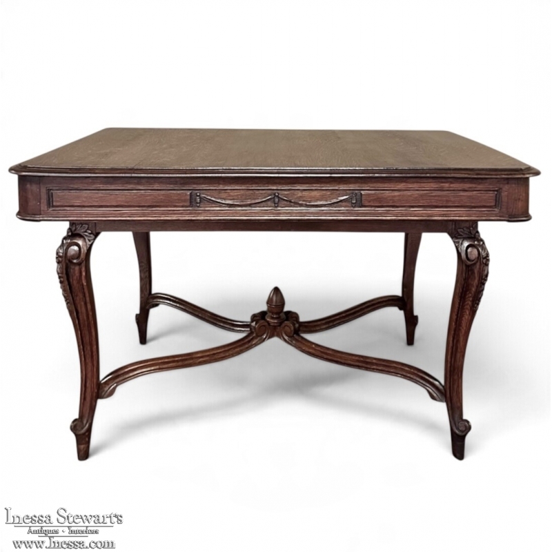 Antique French Louis XVI Desk ~ Library Table ~ Dining Table