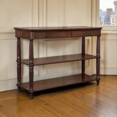 19th Century English Regency Mahogany Etagere Server ~ Console