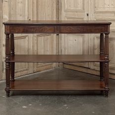 19th Century English Regency Mahogany Etagere Server ~ Console