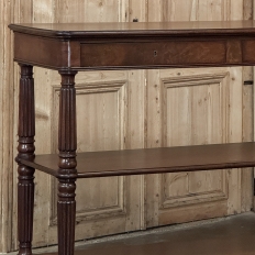 19th Century English Regency Mahogany Etagere Server ~ Console