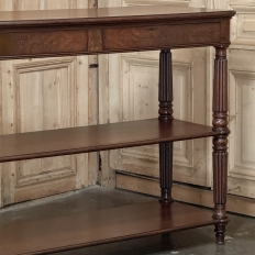 19th Century English Regency Mahogany Etagere Server ~ Console