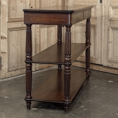 19th Century English Regency Mahogany Etagere Server ~ Console