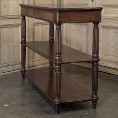 19th Century English Regency Mahogany Etagere Server ~ Console