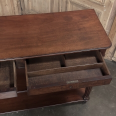 19th Century English Regency Mahogany Etagere Server ~ Console