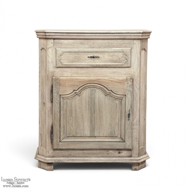 18th Century Country French Louis XV Stripped Oak Confiturier