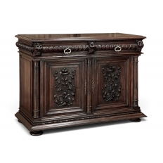 Antique 19th Century French Renaissance Revival Walnut Buffet