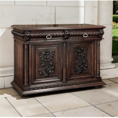 Antique 19th Century French Renaissance Revival Walnut Buffet