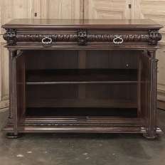Antique 19th Century French Renaissance Revival Walnut Buffet