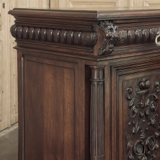 Antique 19th Century French Renaissance Revival Walnut Buffet