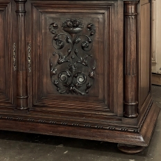 Antique 19th Century French Renaissance Revival Walnut Buffet