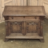 Antique French Louis XIV Renaissance Revival White Oak Buffet