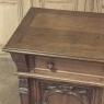 Antique French Louis XIV Renaissance Revival White Oak Buffet
