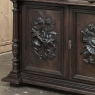19th Century French Henri II Renaissance Revival Carved Oak Buffet