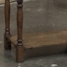19th Century Rustic Hand Carved Oak Renaissance Revival Side Table